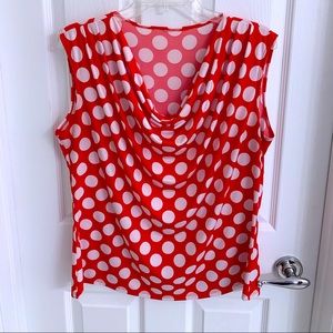 Red Polka Dot Tank